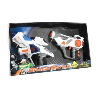 Set 2 pistoale spatiale cu sunete si lumini - SOLGL37364