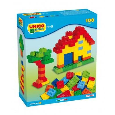 Set constructie Unico Plus 100 piese - SOLUN8505