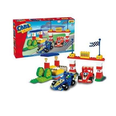 Set constructie Unico Plus Cars for Kidz Set F1 - SOLUN8564