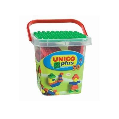 Set constructie Unico Plus Galetusa 50 piese cu placa construit - SOLUN8508