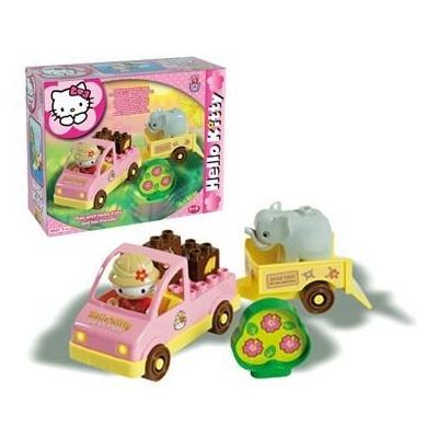 Set constructie Unico Plus Hello Kitty Mini Safari - SOLUN8657