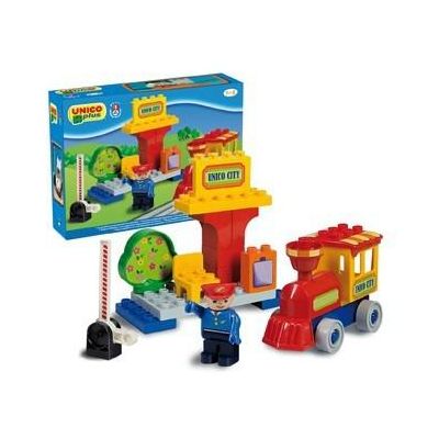 Set constructie Unico Plus Locomotiva - SOLUN8547