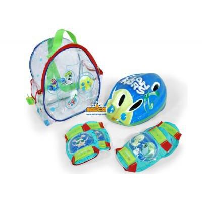 Set protectii copii bicicleta trotineta role Saica Clanners Boy - SOLSA8977