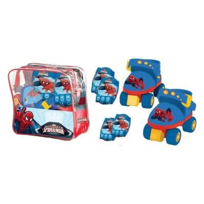 Set role cu genunchere si cotiere Spiderman - SOLMON18390