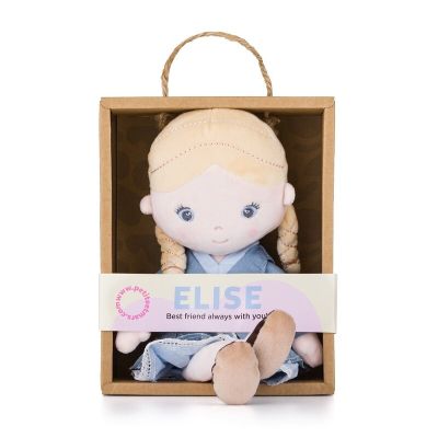 Papusa, Petite&Mars, Elise, Din plus, 35 cm, 0 luni+, Multicolor BYN622748