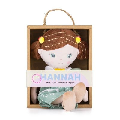 Papusa, Petite&Mars, Hannah, Din plus, 35 cm, 0 luni+, Multicolor BYN623749
