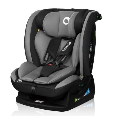Scaun auto, Lionelo, Aart i-Size, Cu spatar inclinabil in 4 pozitii, Cu tetiera reglabila in 13 pozitii, 0-36 Kg, 40-150 cm, Cu centura siguranta in 3 puncte, Conform cu ECE R129/03, Gri BYNLO-AART_I-SIZE_GREY_GRAPHITE