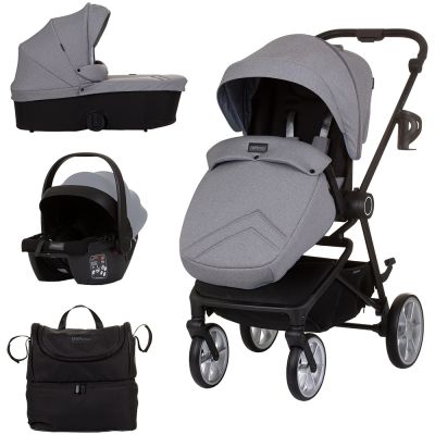 Carucior chipolino linea 3 in 1 ash grey hubkkli02402as