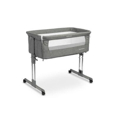 Patut co-sleeping cu saltea si reglare in 7 pozitii Caretero SLEEP2GETHER Grafit PMICTERO-3950
