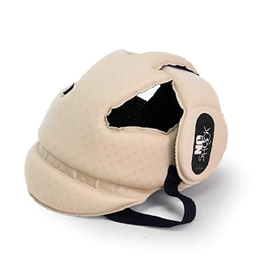 Casca protectie bebe - OKBaby - bej BEEOK929-01