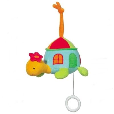 Jucarie muzicala Testoasa - Brevi Soft Toys BEEBV168358
