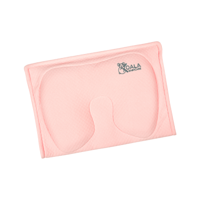 Perna alaptare anti plagiocefalie, cu spuma memory, 2 huse detasabile, certificata in Germania, Koala Perfect Head Breastfeeding Pink LVTK8051938140087