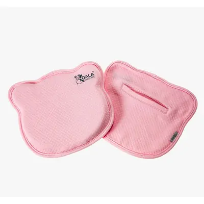 Perna bebelusi anti plagiocefalie 0-12 luni, forma ergonomica cu spuma memory, 2 huse detasabile, certificata in germania, koala perfect head pink lvtk8051938140025