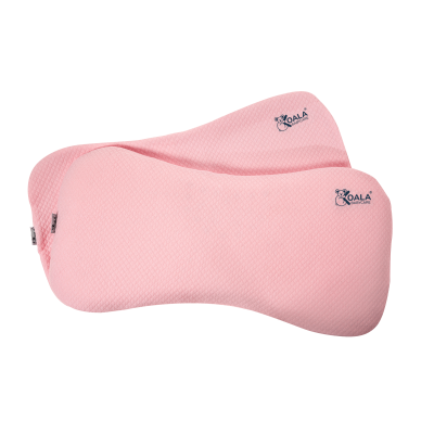 Perna bebelusi anti plagiocefalie 0-36 luni, forma ergonomica cu spuma memory, 2 huse detasabile, certificata in Germania, Koala Perfect Head Maxi Pink LVTK8051938140056