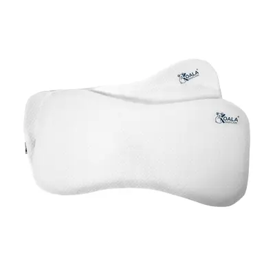 Perna bebelusi anti plagiocefalie 0-36 luni, forma ergonomica cu spuma memory, 2 huse detasabile, certificata in germania, koala perfect head maxi white lvtk8051938140032