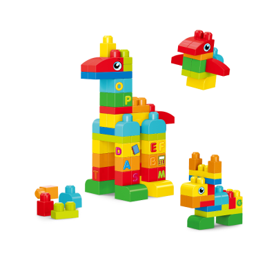 Set de constructie steam - animalute (62 piese)