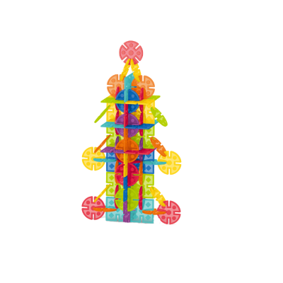 Set de constructie steam - fulgi de zapada (112 piese)