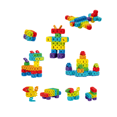 Set de constructie steam - micutul matematician (100 piese)