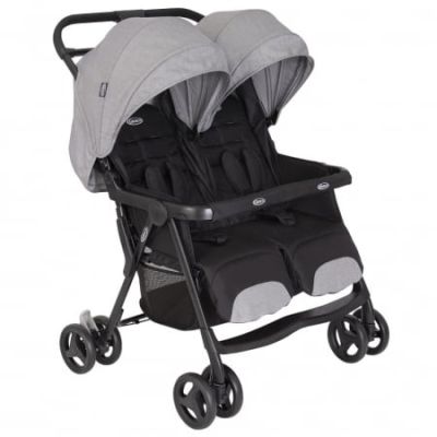 Carucior gemeni Graco DuoRider Steeple Gray ERFGS1217AASTG000
