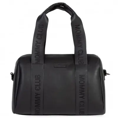 Geanta de infasat Childhome Mommy Club piele PU Negru ERFCH-CWMCSLBL