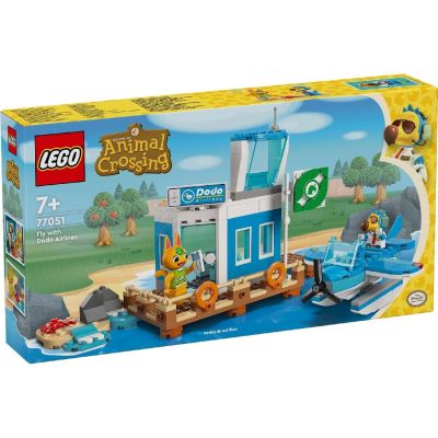 LEGO ANIMAL CROSSING ZBOARA CU DODO AIRLINES 77051 VIVLEGO77051