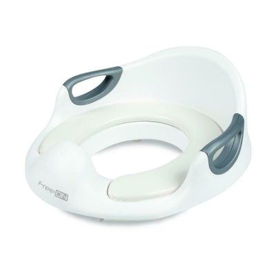Reductor toaleta, FreeON, Cu perna confortabila si detasabila, Cu manere, 37x9,3x65,5 cm, White BYN38763