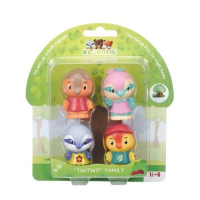 Familia de pasari twitwit - set figurine joc de rol klr700302