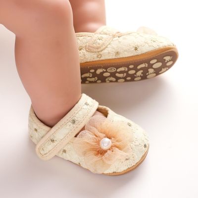 Pantofiori ivoire pentru fetite - gourgeous cs2217-5-p19
