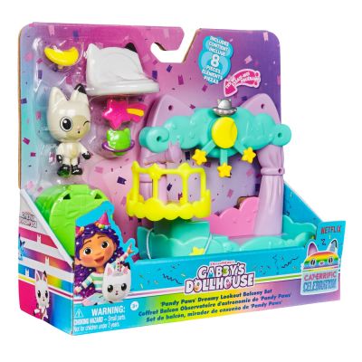 GABBYS DOLLHOUSE SET BALCON DECORAT A LUI PANDY PAWS VIV6069729_20146519