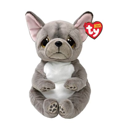 PLUS TY 24CM BEANIE BELLIES CATELUS GRI WILFRED VIVTY43212