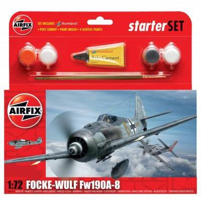 Kit constructie Avion Focke Wulf 190A-8 - SOLAF55110