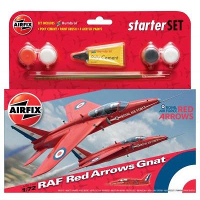 Kit constructie Avion RAF Red Arrows  Gnat - SOLAF55105