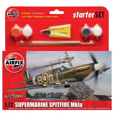 Kit constructie Avion Supermarine Spitfire MkIa - SOLAF55100