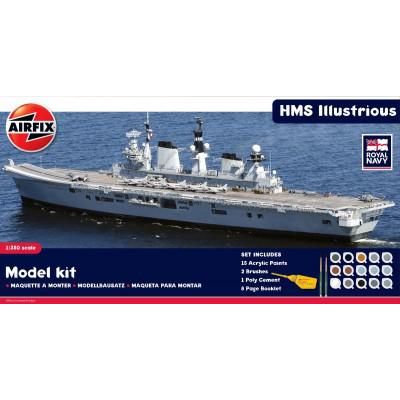 Kit constructie portavion HMS Illustrious - SOLAF50059