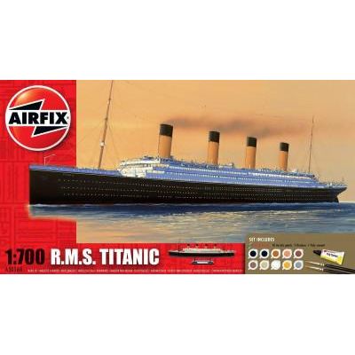 Kit constructie si pictura Airfix RMS Titanic scara 1/700 - SOLAF50164