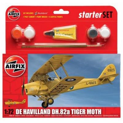 Kit constructie si pictura avion De Havilland DH82A Tiger Moth - SOLAF55115