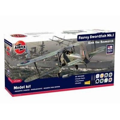 Kit constructie si pictura Avion Fairey Swordfish MK I - SOLAF50133