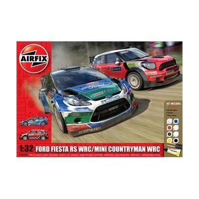 Kit constructie si pictura masina Ford Fiesta WRC si Mini Countryman - SOLAF50154