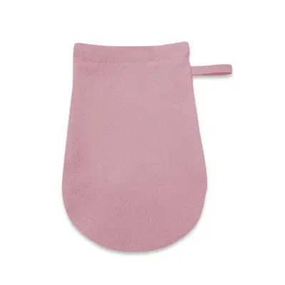 Manusa de baie, MimiNu, Pentru bebelusi, 12x21 cm, Material certificat Oeko Tex Standard 100, Raspberry BYN6426972026239