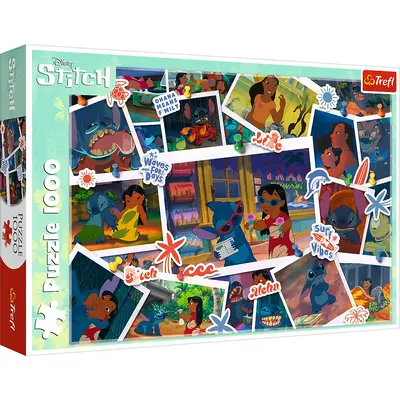 PUZZLE TREFL 1000 DISNEY LILO SI STITCH DULCI AMINTIRI VIV10882