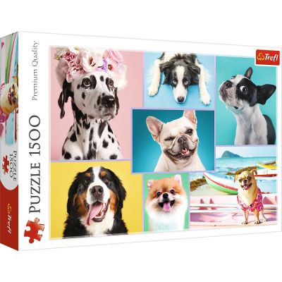 PUZZLE TREFL 1500 CATELUSII AMUZANTI VIV26186