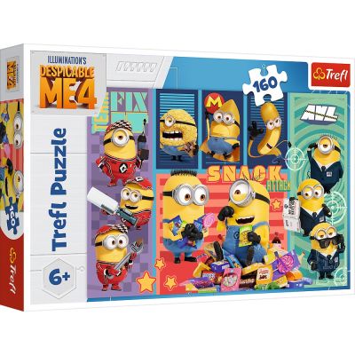 PUZZLE TREFL 160 DESPICABLE ME 4 LUMEA MINIONILOR VIV15423