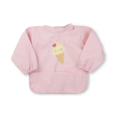 Baveta Impermeabila Cu Maneci Si Buzunar, Reglabila,   Ice Cream   Pink Pjb16586
