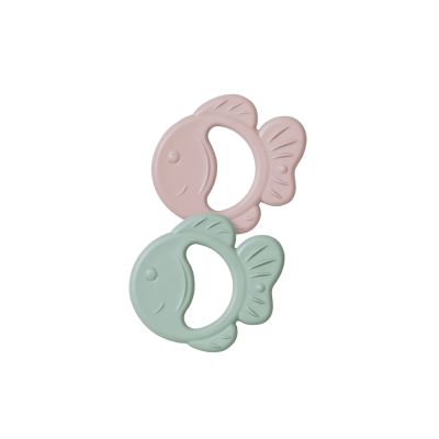 Jucarie Senzoriala Pentru Dentitie Din Silicon,    Little Creatures  Fish Pjb21053