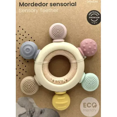 Jucarie Senzoriala Pentru Dentitie Din Silicon Pjb1720