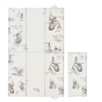 Saltea Pliabila, Impermeabila Pentru Igiena In Calatorie, 40x60 Cm - Magic Sea Animals Pjb607819