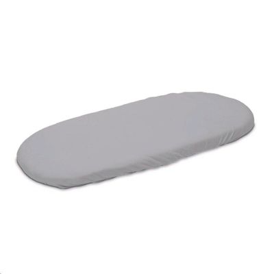 Cearceaf cu elastic, New Baby, Pentru landou, Din Bumbac, 35 x 75 cm, 0 luni+, Grey BYN47984