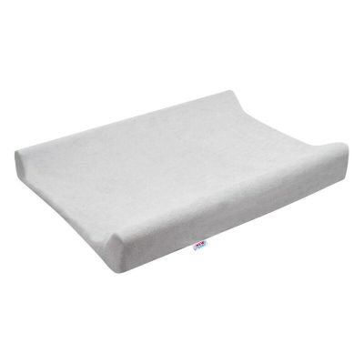 Husa, New Baby, Pentru saltea de infasat, 50x70 cm, Cu banda elastica, Bumbac terry, Grey BYN43924