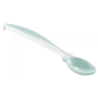 Set 2 lingurite cu varf moale Thermobaby-Celadon green DNBTHE_1649_Celadon green