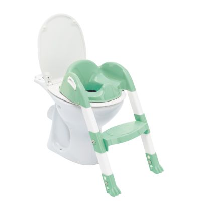 Reductor pentru toaleta cu scarita Kiddyloo Celadon Green DNBTHE1725/59